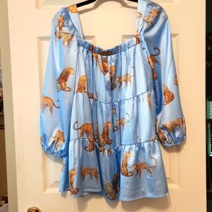 SHE+SKY Cheetah 🐆 Print Top